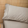 Bamboo Eco 400THC Cotton Queen Pillowcase Stone