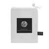 Hotel Deluxe Standard Pillowcase Pair White and Black