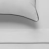 Hotel Deluxe Mega Sheet Set Range White and Black