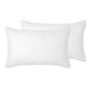 Hotel Deluxe Standard Pillowcase Pair White