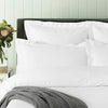 Hotel Deluxe Tailored Quilt Cover Set Range White