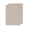 Bamboo Eco 400THC Standard Pillowcase Pair Stone