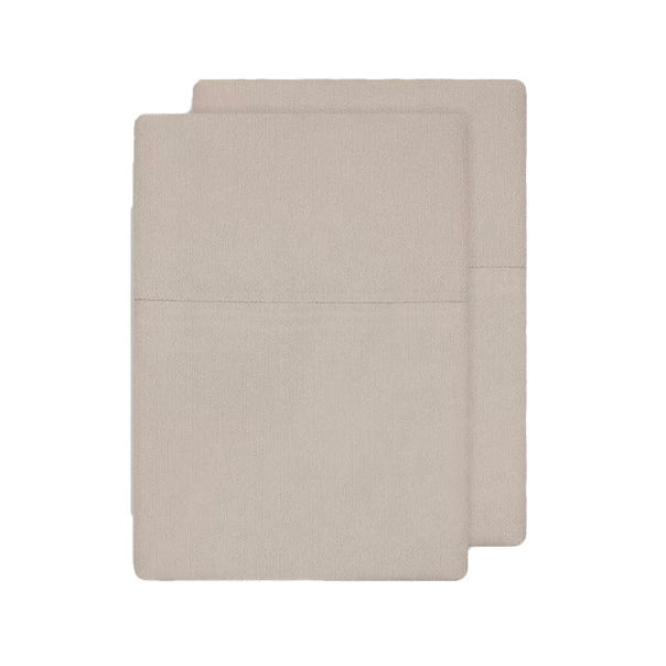Bamboo Eco 400THC Standard Pillowcase Pair Stone