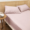 Bamboo Eco 400THC Cotton Mega Fitted Sheet Range Blush