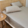 Bamboo Eco 400THC Cotton Mega Fitted Sheet Range Stone
