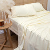 Bamboo Eco 400THC Cotton Mega Sheet Set Range Ivory