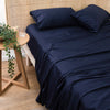 Bamboo Eco 400THC Cotton Mega Sheet Set Range Navy