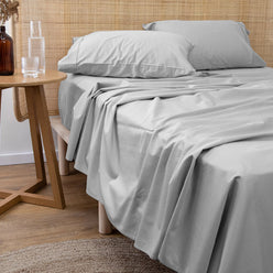 Bamboo Eco 400THC Cotton Mega Sheet Set Range Grey