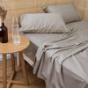 Bamboo Eco 400THC Cotton Mega Sheet Set Range Stone