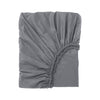 Bamboo Eco 400THC Cotton Mega Fitted Sheet Range Charcoal