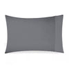 Bamboo Eco 400THC Cotton Queen Pillowcase Charcoal