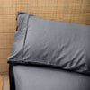 Bamboo Eco 400THC Cotton Queen Pillowcase Charcoal