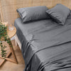 Bamboo Eco 400THC Cotton Mega Sheet Set Range Charcoal