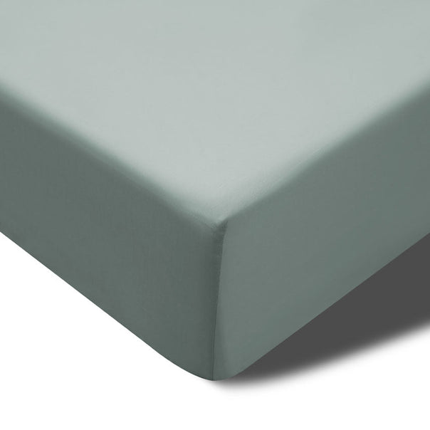 Bamboo Eco 400THC Cotton Mega Fitted Sheet Range Sage