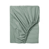 Bamboo Eco 400THC Cotton Mega Fitted Sheet Range Sage