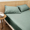 Bamboo Eco 400THC Cotton Mega Fitted Sheet Range Sage
