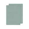 Bamboo Eco 400THC Cotton Standard Pillowcase Pair Sage