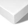 Bamboo Eco 400THC Cotton Fitted Sheet Range White