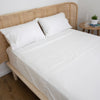 Heavy Hotel Grade 185GSM Cotton Mega Sheet Set Range White