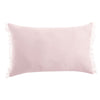Stonewashed French Linen 35x55cm Cushion Blush