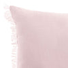 Stonewashed French Linen 35x55cm Cushion Blush