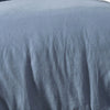 Stonewashed French Linen Quilt Cover Set Range Denim Blue