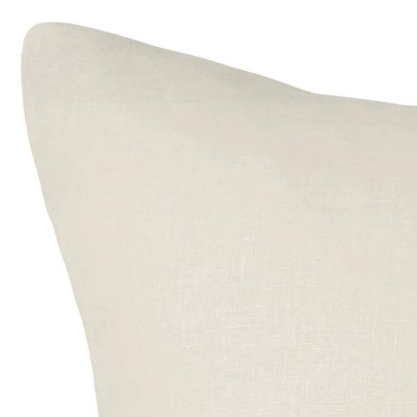 Stonewashed French Linen European Pillowcase Natural