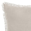 Stonewashed French Linen 55x55cm Cushion Natural