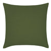 Stonewashed French Linen European Pillowcase Olive