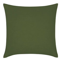 Stonewashed French Linen European Pillowcase Olive