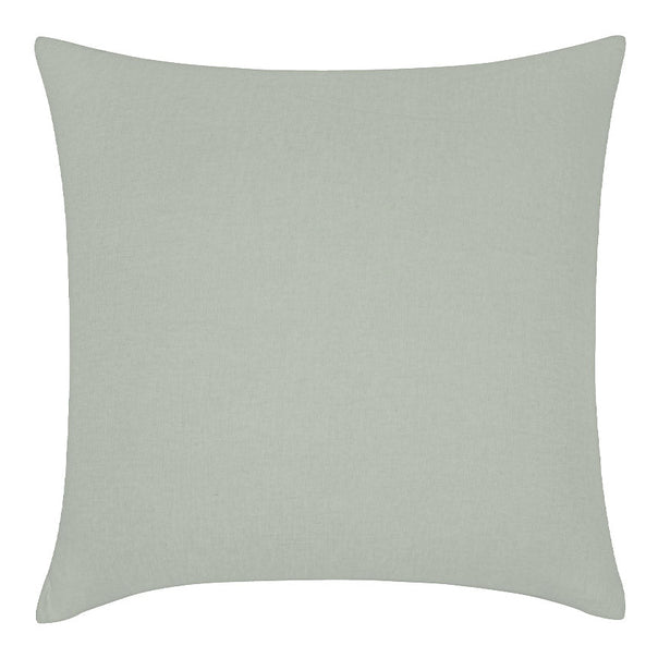Stonewashed French Linen European Pillowcase Sage