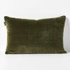 Luxury Velvet Quilted 40x60cm Filled Cushion Caper