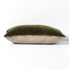 Luxury Velvet Quilted 40x60cm Filled Cushion Caper