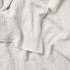 Waffle 140x200cm Throw Rug White