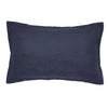 Herringbone Embossed Coverlet Set Range Navy