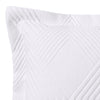 Cassiano 43x43cm Filled Cushion White
