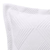 Cassiano European Pillowcase White