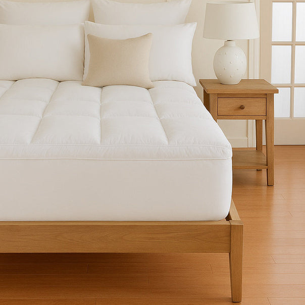 Comfort 1000gsm Microfibre Luxury Mattress Topper Range