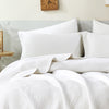 Diamond European Pillowcase White