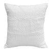 Diamond European Pillowcase White