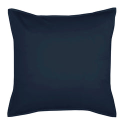 Drift Stonewashed Cotton European Pillowcase Denim Navy