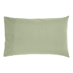 Drift Stonewashed Cotton Standard Pillowcase Pair Wild Sage