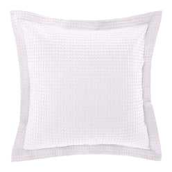 Haven Cotton Waffle European Pillowcase Pure White