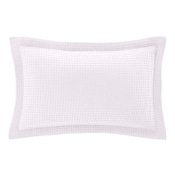Haven Cotton Waffle Standard Pillowcase Pair Pure White