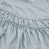 Oxford 300TC Crisp Cotton Percale Fitted Combo Set Range Breeze Blue