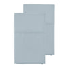 Oxford 300TC Crisp Cotton Percale Fitted Combo Set Range Breeze Blue