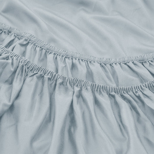 Oxford 300TC Crisp Cotton Percale Sheet Set Range Breeze Blue