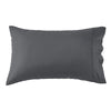 Oxford 300TC Crisp Cotton Percale Sheet Set Range Charcoal Grey