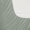 Oxford 300TC Crisp Cotton Percale Sheet Set Range Leafy Sage