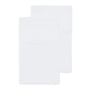 Oxford 300TC Crisp Cotton Percale Fitted Combo Set Range Pure White